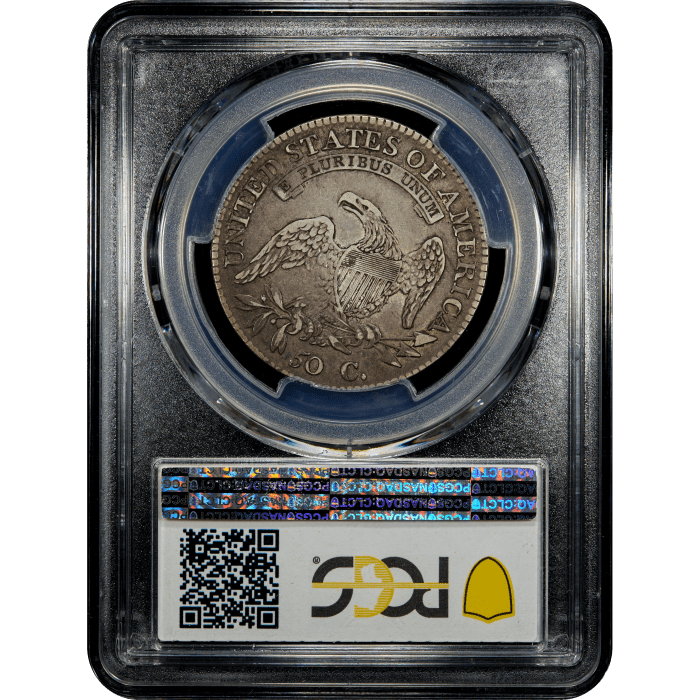 1814 Capped Bust Half Dollar (50c) O-102 SLAB Image