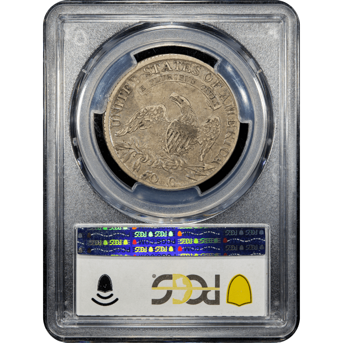 1814 Capped Bust Half Dollar (50c) O-102a Reverse Slab Image