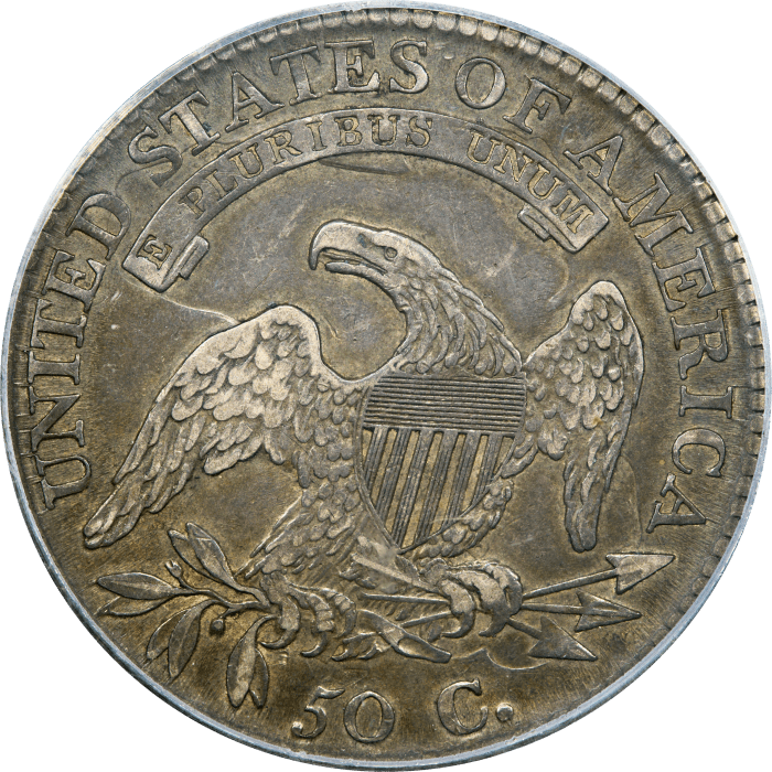 1814 Capped Bust Half Dollar (50c) O-109 Reverse Image