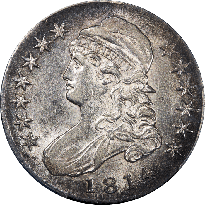 1814 Capped Bust Half Dollar (50c) Obverse Image