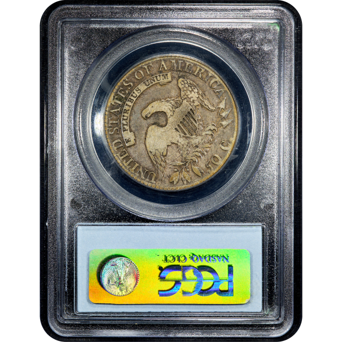 1814/3 Capped Bust Half Dollar (50c) Reverse Slab Image