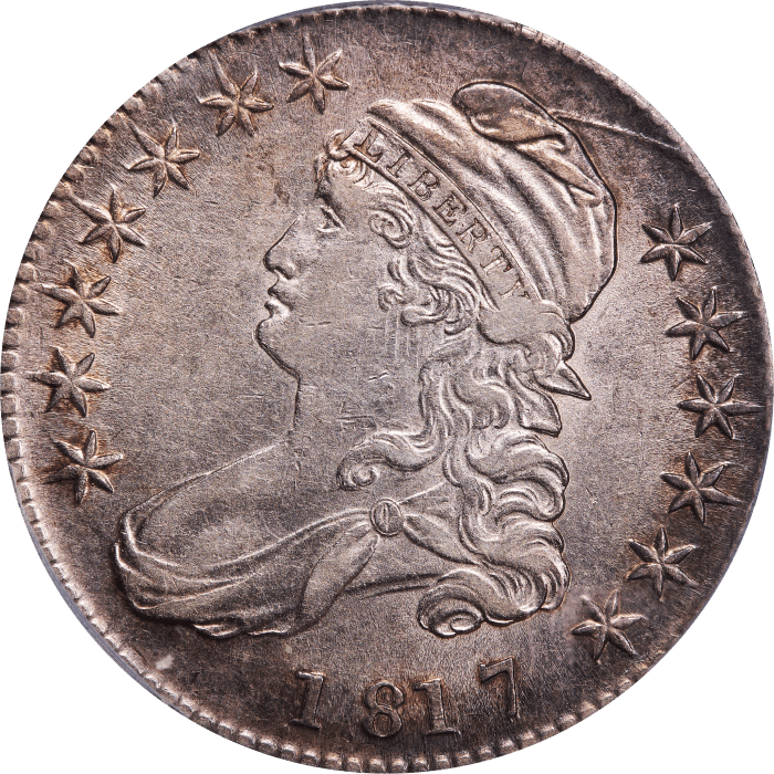1817 Capped Bust Half Dollar (50c) Obverse Image