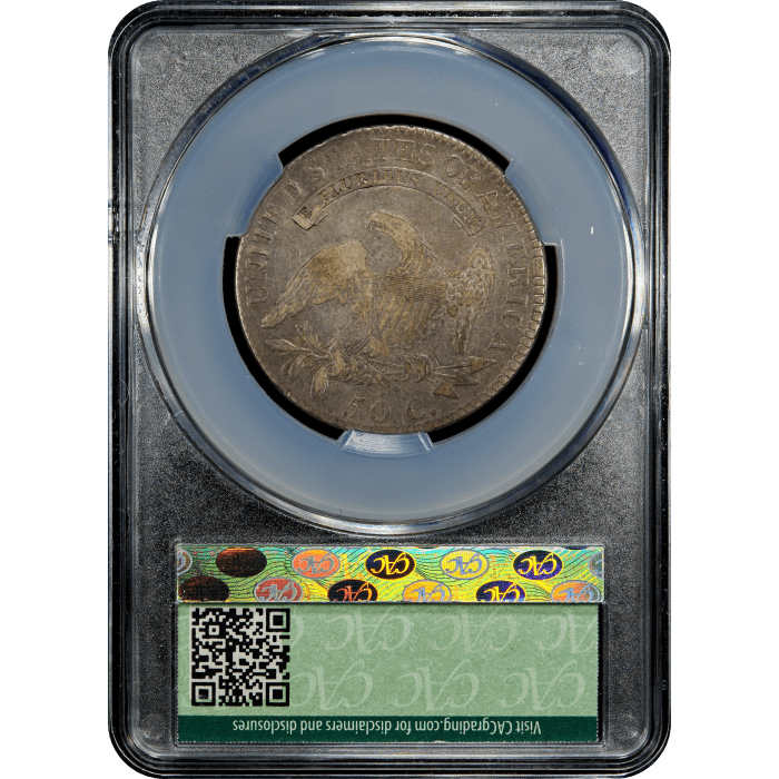 1818 Capped Bust Half Dollar (50c) O-110.1 (R4) SLAB Image