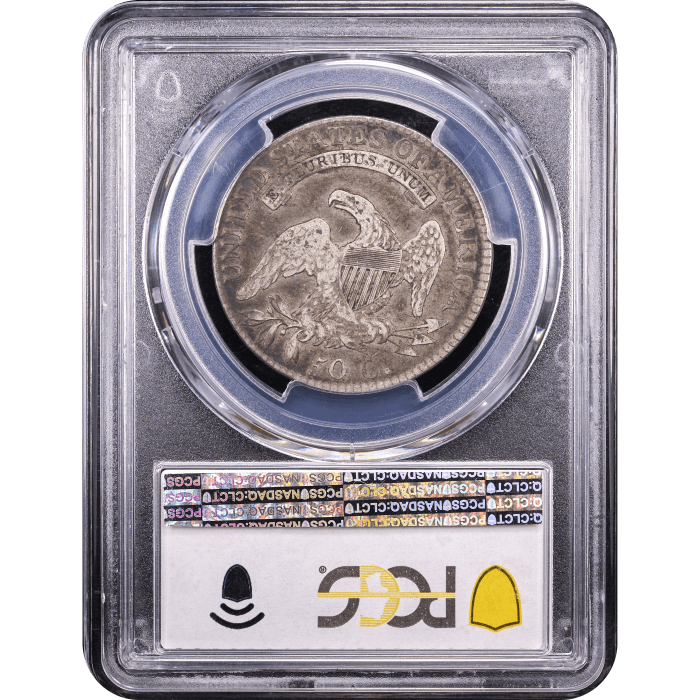 1818 Capped Bust Half Dollar (50c) Reverse Slab Image