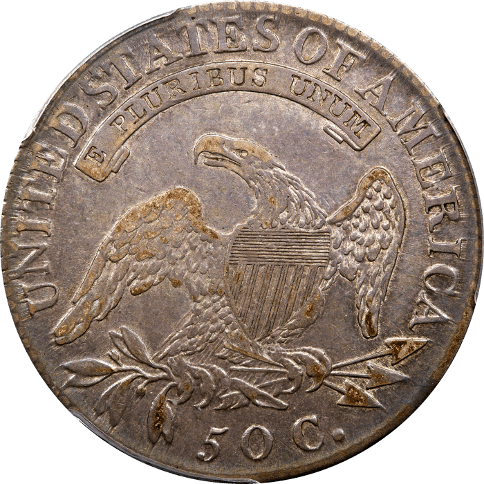 1818 Capped Bust Half Dollar (50c) Reverse Image