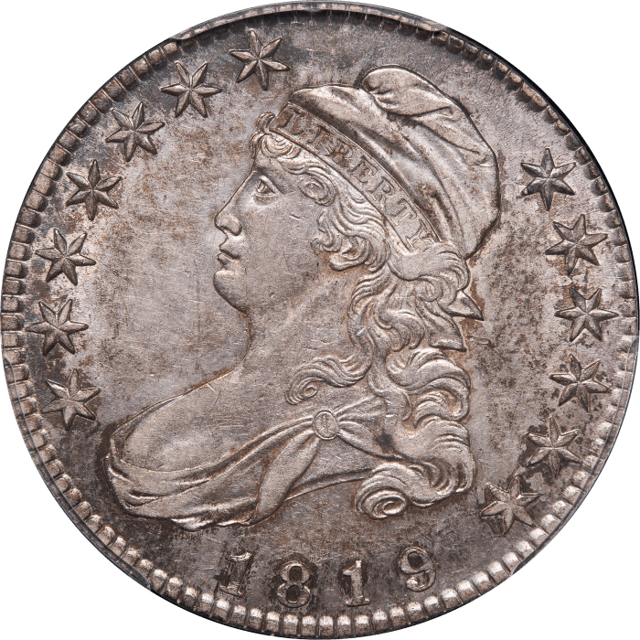 1819 Capped Bust Half Dollar (50c) Obverse Image