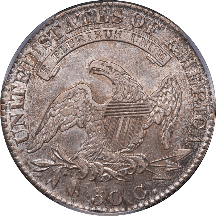 1819 Capped Bust Half Dollar (50c) Reverse Image