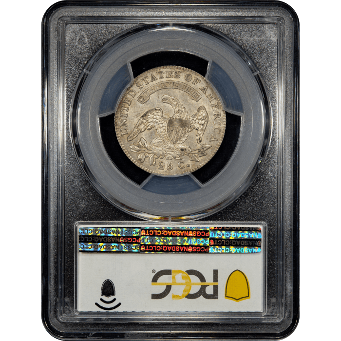 1820 Capped Bust Quarter (25c) Large 0 SLAB Image