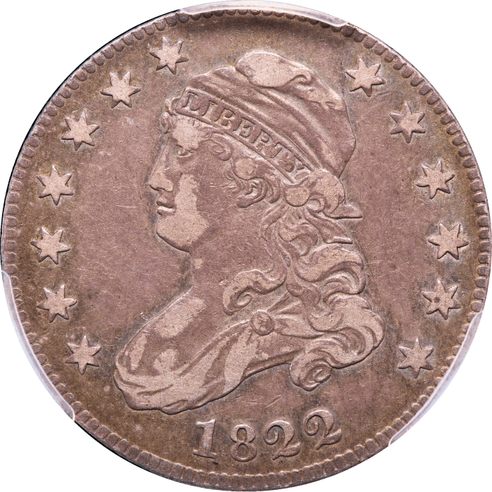 1822 Capped Bust Quarter (25c) Obverse Image