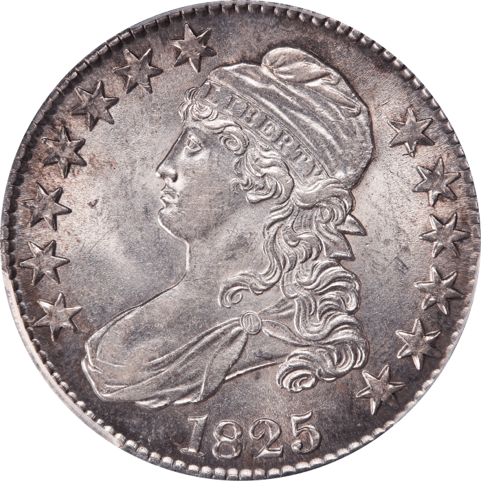 1825 Capped Bust Half Dollar (50c) Obverse Image