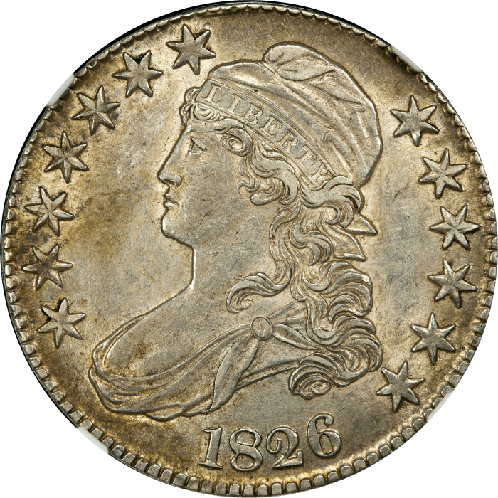 1826 Capped Bust Half Dollar (50c) Obverse Image