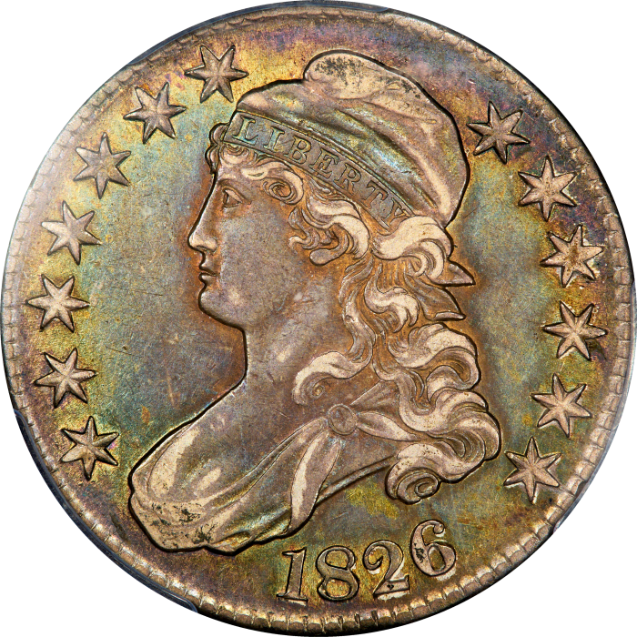 1826 Capped Bust Half Dollar (50c) Obverse Image