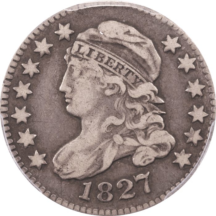 1827 Capped Bust Dime (10c) Obverse Image