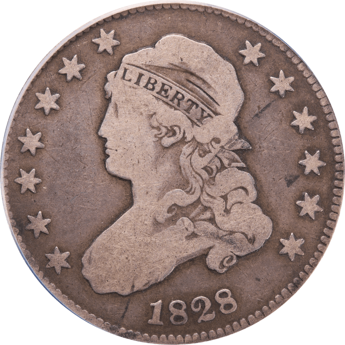1828 Capped Bust Quarter (25c) Obverse Image