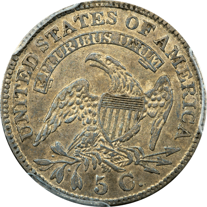 1829 Capped Bust Half Dime (h10c) REVERSE Image
