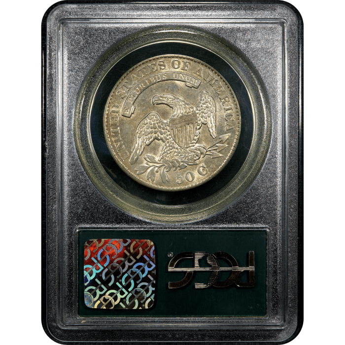 1830 Capped Bust Half Dollar (50c)  Large 0 OGH SLAB Image