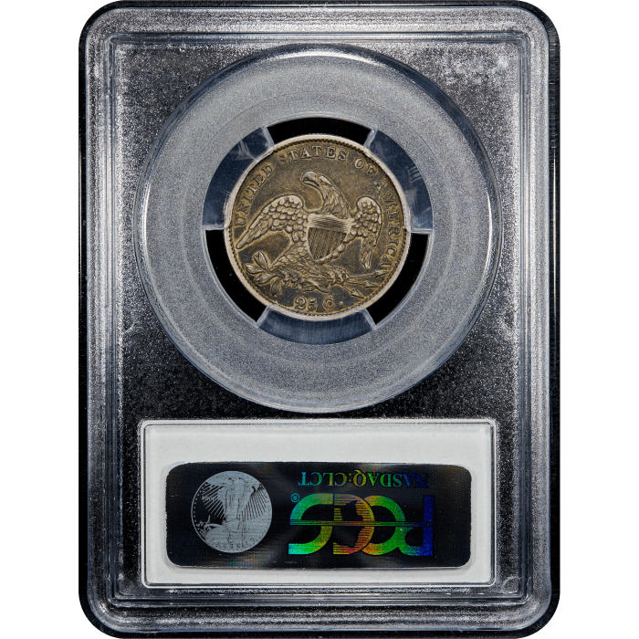 1831 Capped Bust Quarter (25c) Large Letters SLAB Image