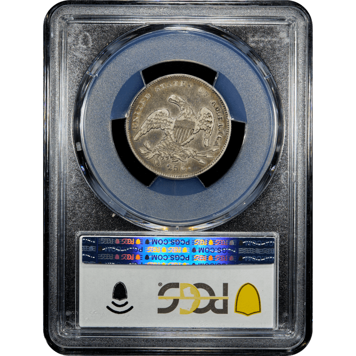 1831 Capped Bust Quarter (25c) Small Letters SLAB Image