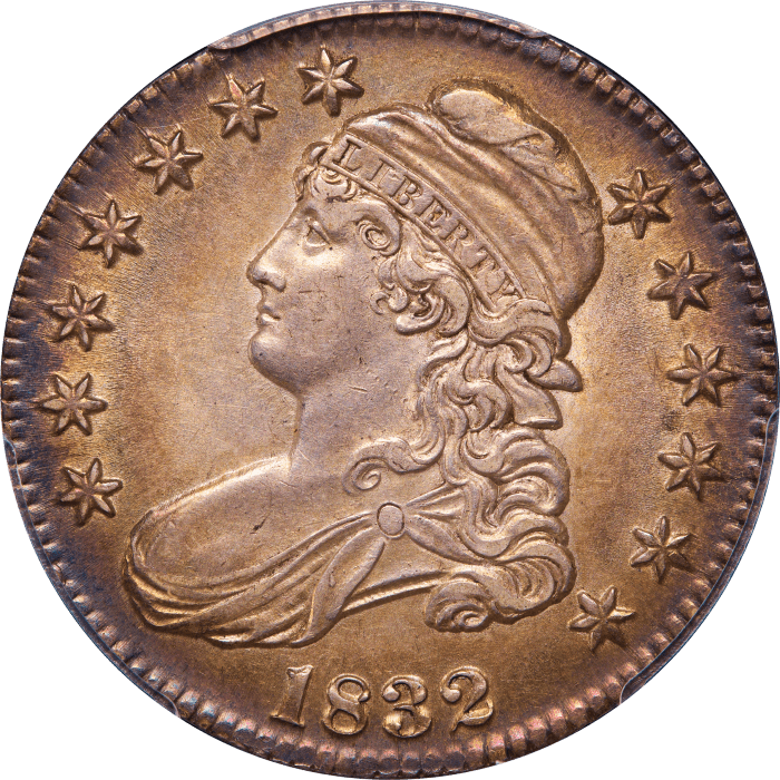 1832 Capped Bust Half (50c) Small Letters Obverse Image