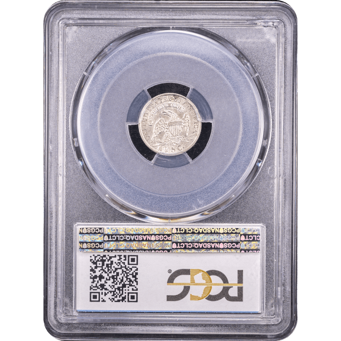 1833 Capped Bust Half Dime (H10C) Reverse Slab Image