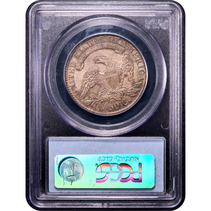 1834 Capped Bust Half Dollar (50c) Large Date Large Letters Reverse Slab Image