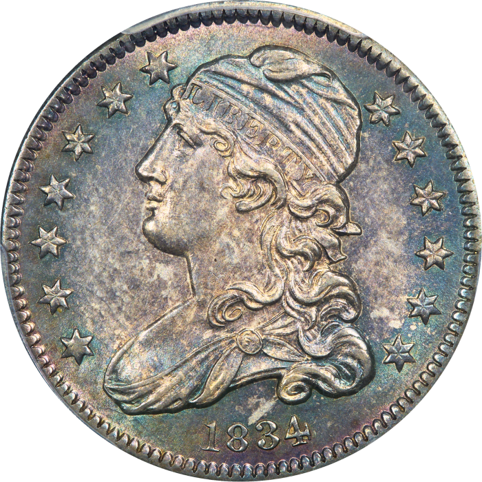1834 Capped Bust Quarter (25c) Obverse Image