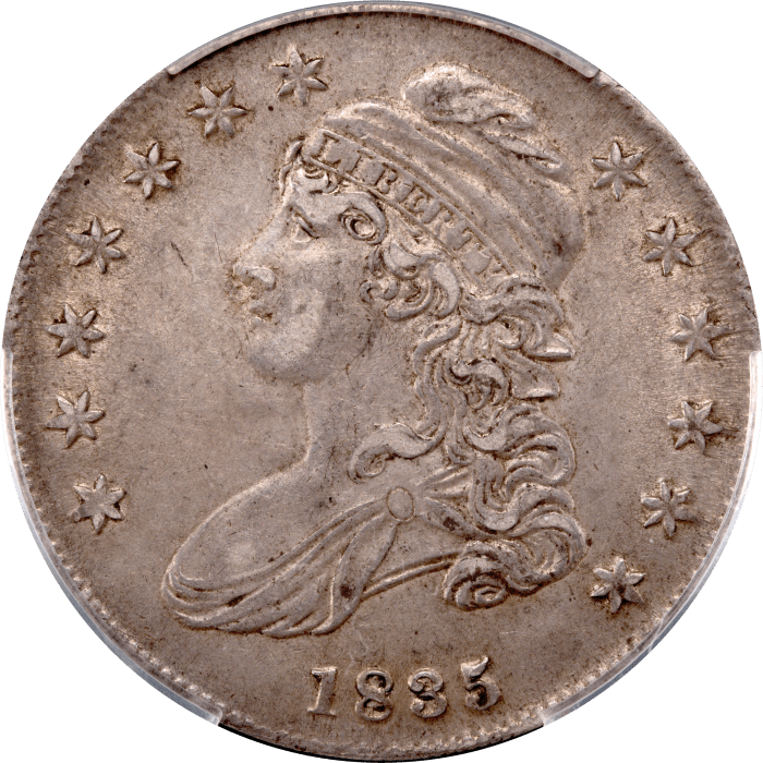 1835 Capped Bust Half Dollar (50c) Obverse Image