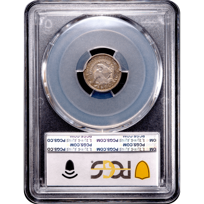 1836 Capped Bust Half Dime (H10C) Large 5C Reverse Slab Image