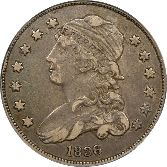 1836 Capped Bust Quarter (25c) Obverse Image