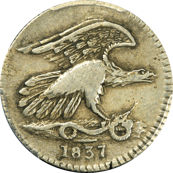 1837 Feuchtwanger Cent (1c) HT-268 OBVERSE Image