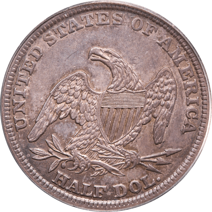 1838 Capped Bust Half Dollar (50c) Reverse Image