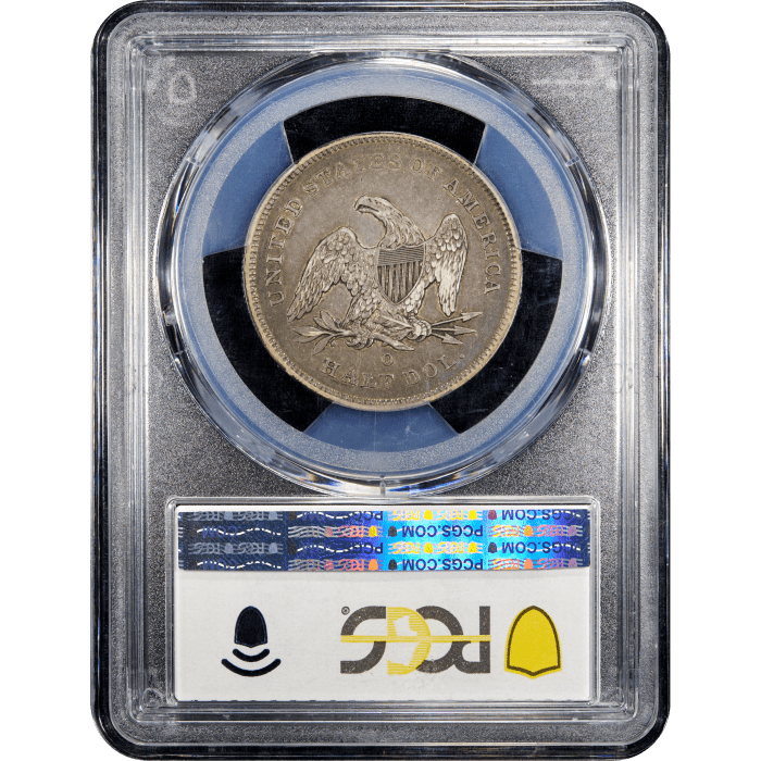 1841-O Seated Liberty Half Dollar (50c) SLAB Image