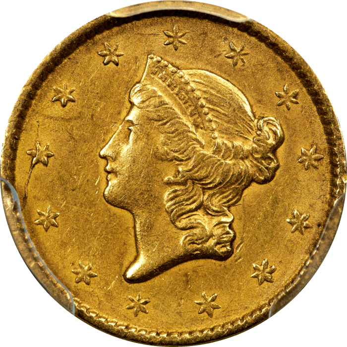 1851 Gold Dollar ($1) Obverse Image