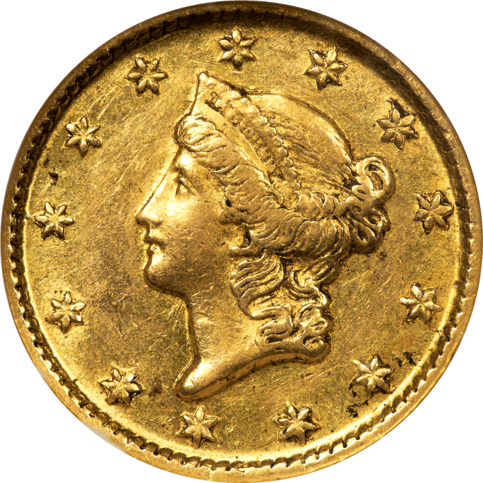1853-D Gold Dollar ($1) Obverse Image