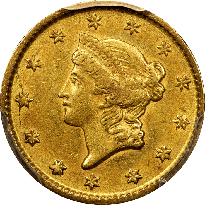 1853 Gold Dollar ($1) Obverse Image