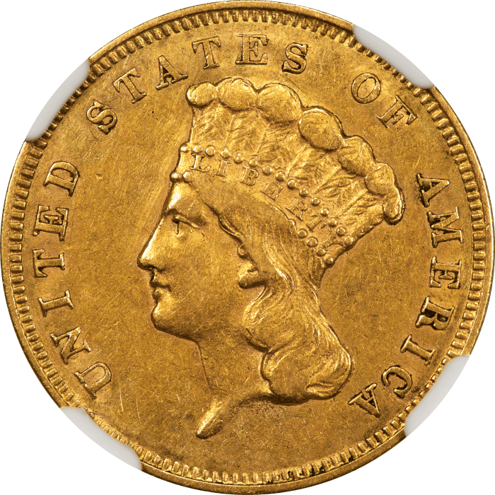 1856-S Three Dollar ($3) Obverse Image