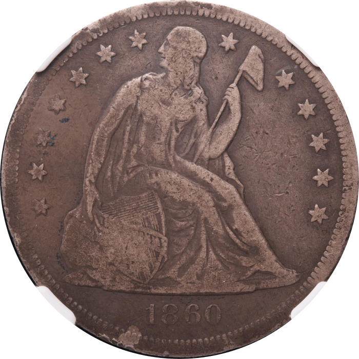 1860-O Seated Liberty Dollar ($1) Obverse Image