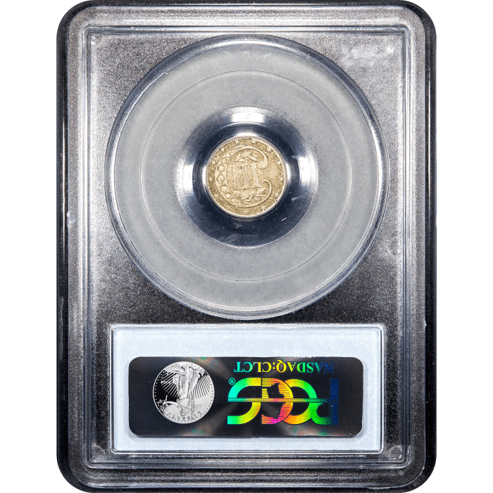 1868 Three Cent Silver (3CS) SLAB Image