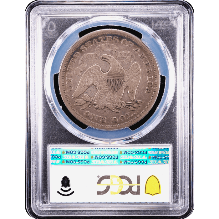 1872-S Seated Liberty Dollar ($1) Reverse Slab Image