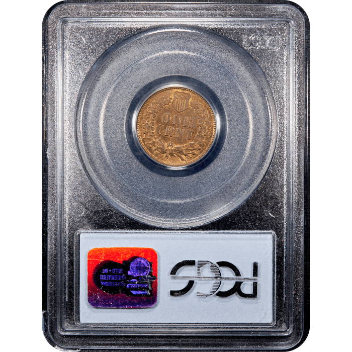 1873 Indian Cent (1c) Doubled Liberty SLAB Image