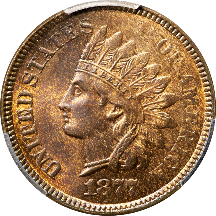 1877 Indian Cent (1c) OBVERSE Image