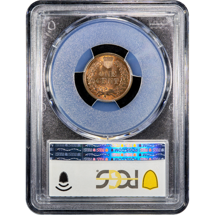 1877 Indian Cent (1c) SLAB Image
