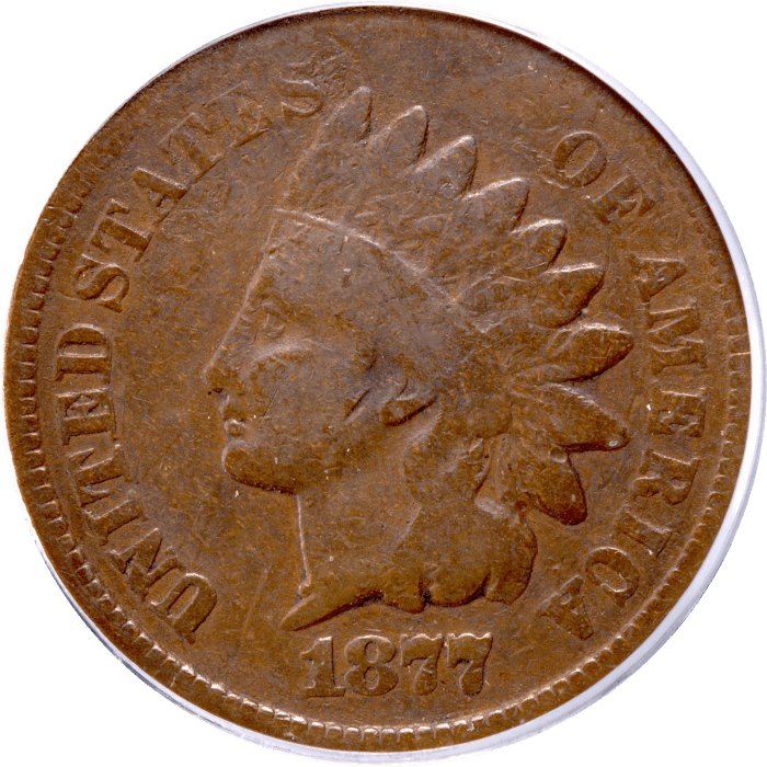 1877 Indian Cent (1c) Obverse Image