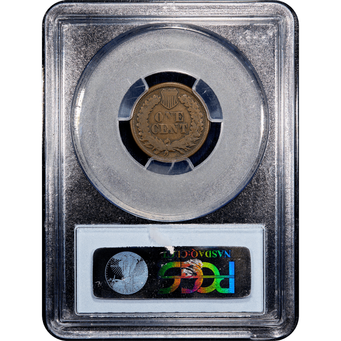 1877 Indian Cent (1c) Reverse Slab Image