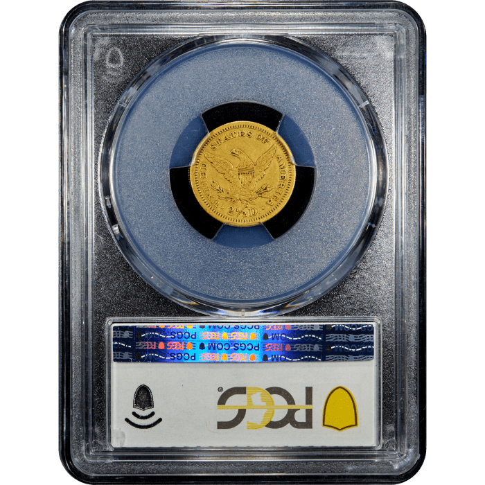 1877-S Liberty Gold Quarter Eagle ($2.50) SLAB Image