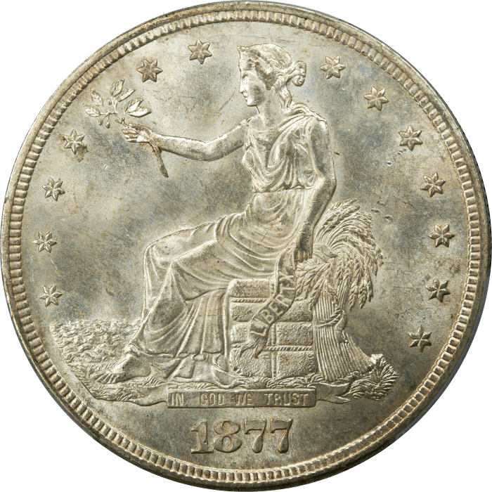 1877-S Trade Dollar ($1) Obverse Image