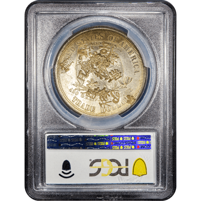 1877-S Trade Dollar (T$1) Chopmarked SLAB Image