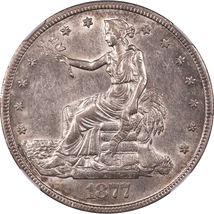 1877-S Trade Dollar (T$1) Obverse Image
