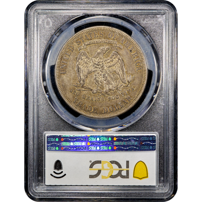 1877 Trade Dollar (T$1) SLAB Image