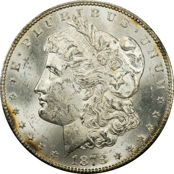 1878-CC Morgan Dollar ($1) OBVERSE Image
